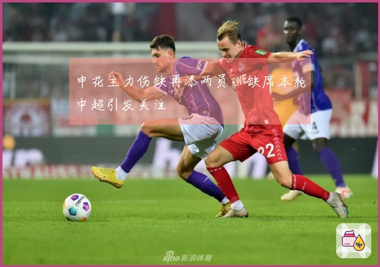 申花主力伤缺再添两员，缺席本轮中超引发关注